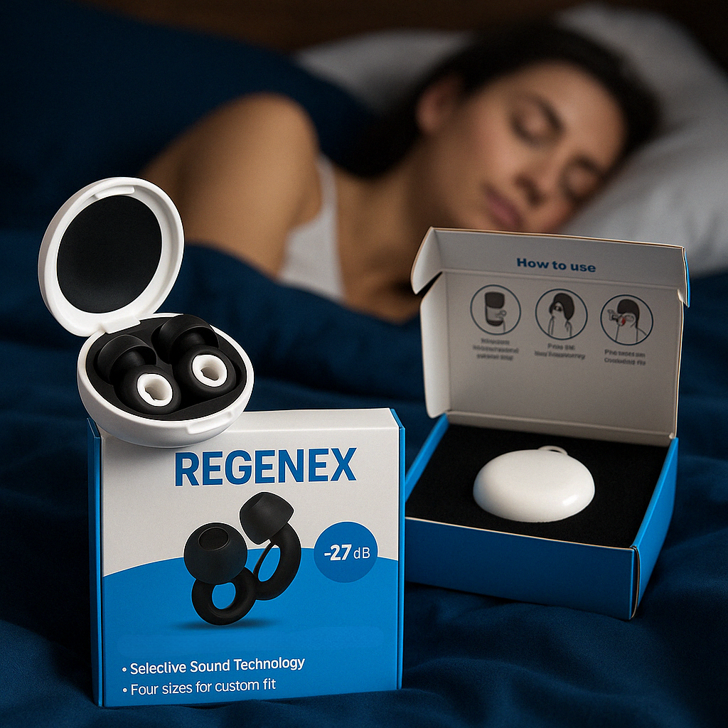 Regenex Anti-Snoring Earplugs