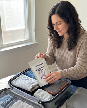 Ginger Root Softgels In the carry-on