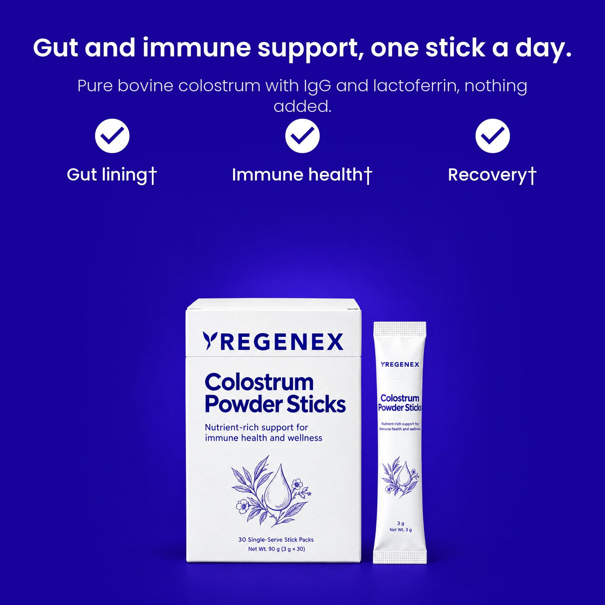 Colostrum Powder Sticks 2
