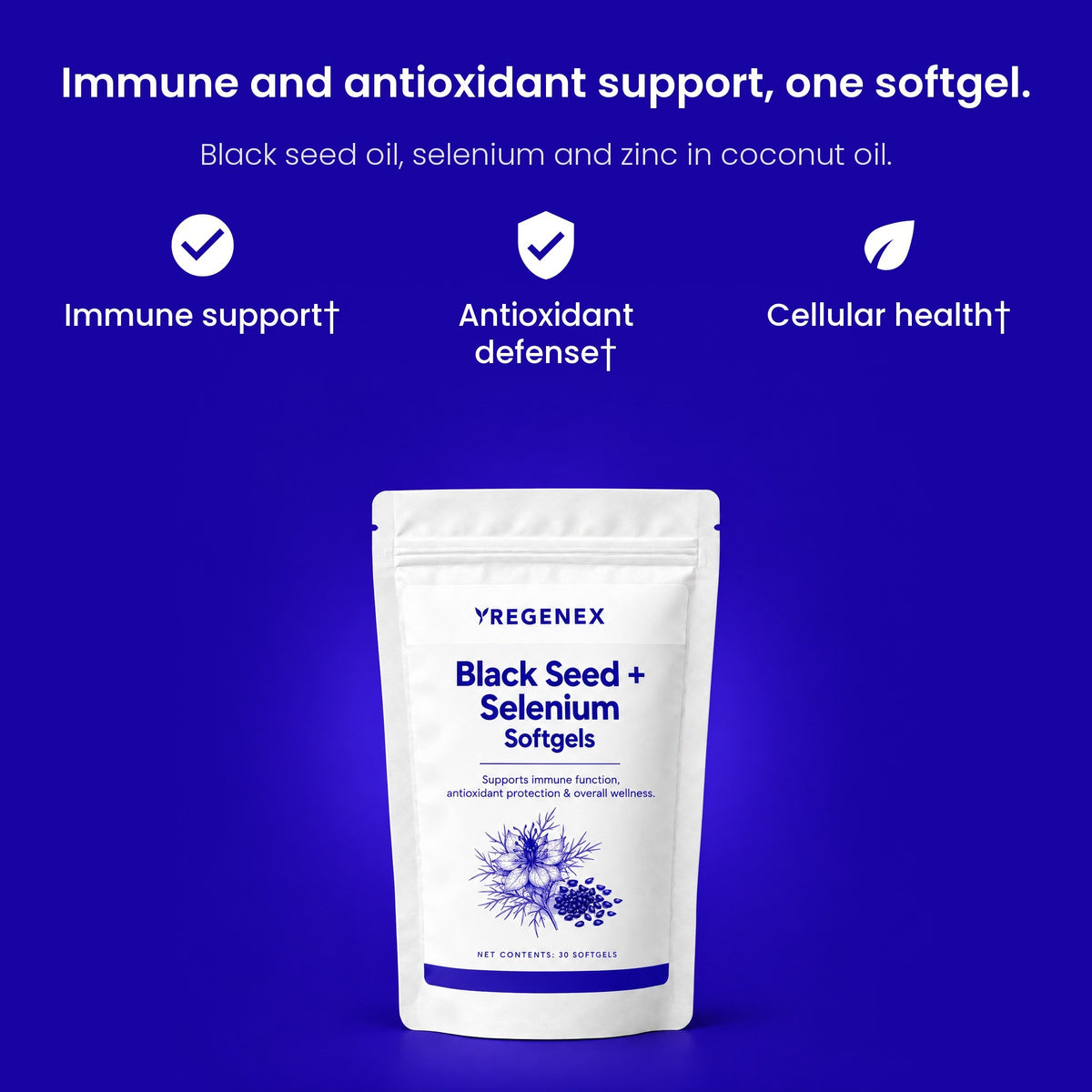 Black Seed + Selenium Softgels 2