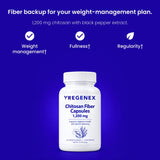 Chitosan Fiber Capsules 1,200 mg 2