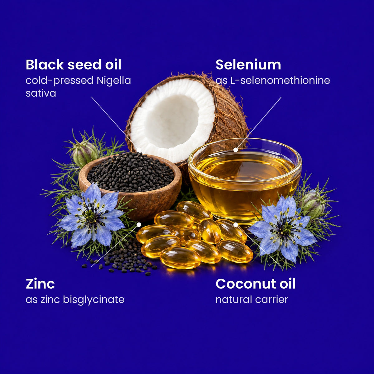 Black Seed + Selenium Softgels 5