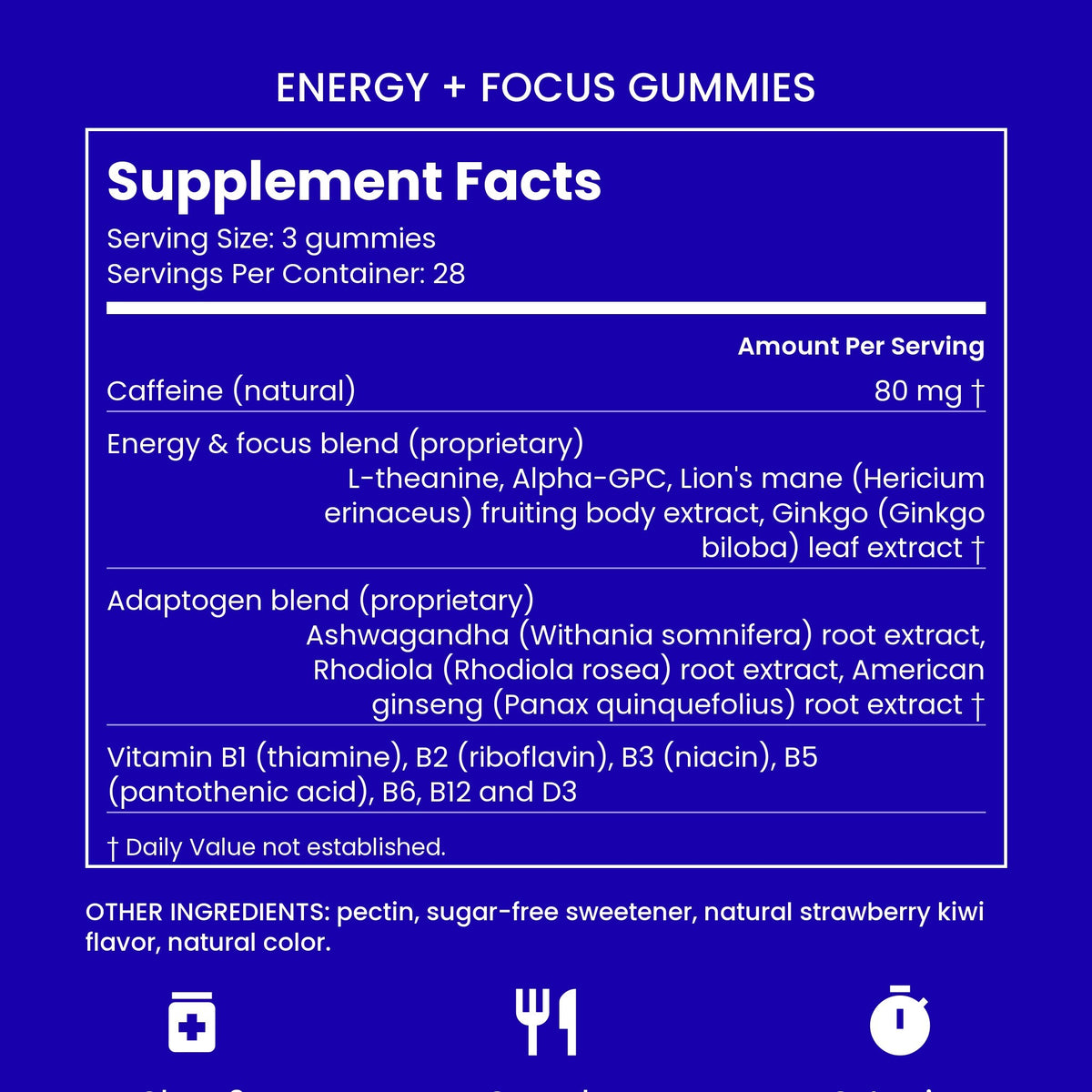 Energy + Focus Gummies 6