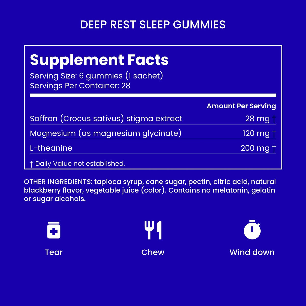Deep Rest Sleep Gummies 6
