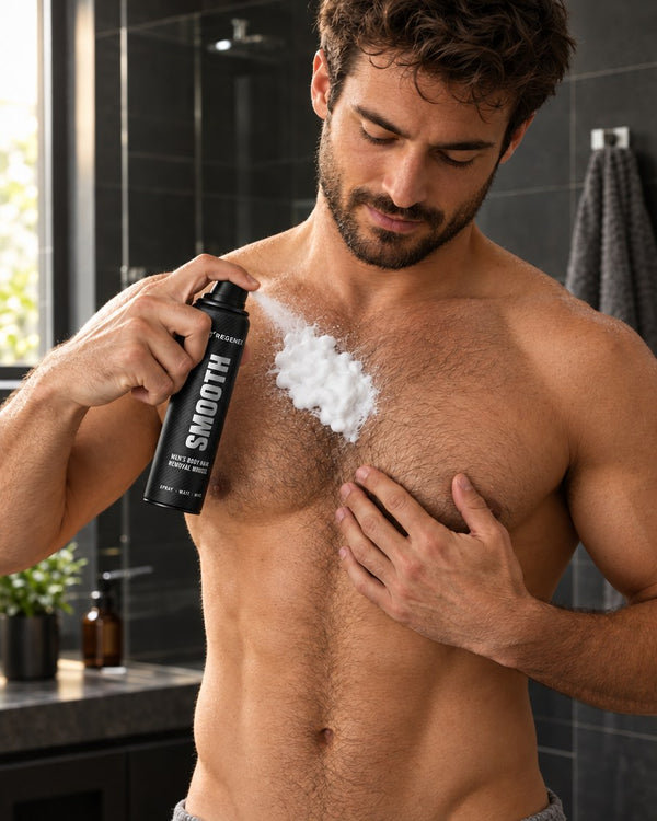 Regenex Men's Body Hair Removal Mousse