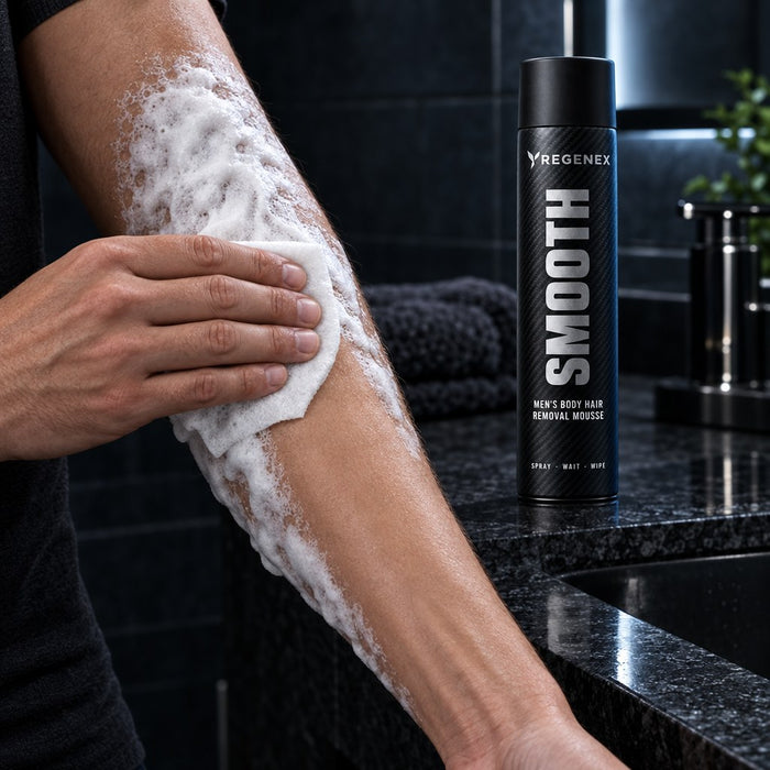 Regenex Men's Body Hair Removal Mousse