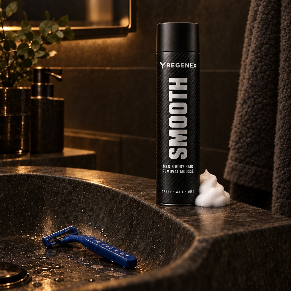 Regenex Men's Body Hair Removal Mousse