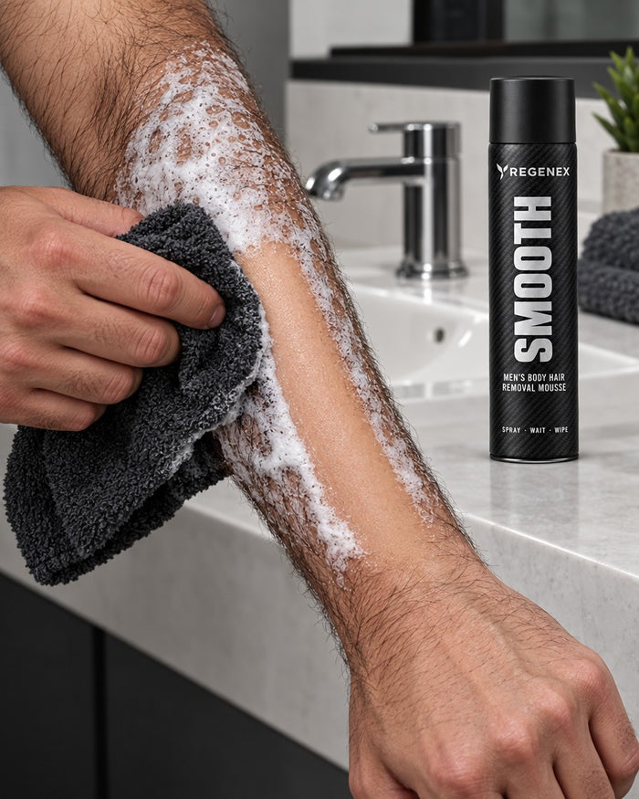 Regenex Men's Body Hair Removal Mousse