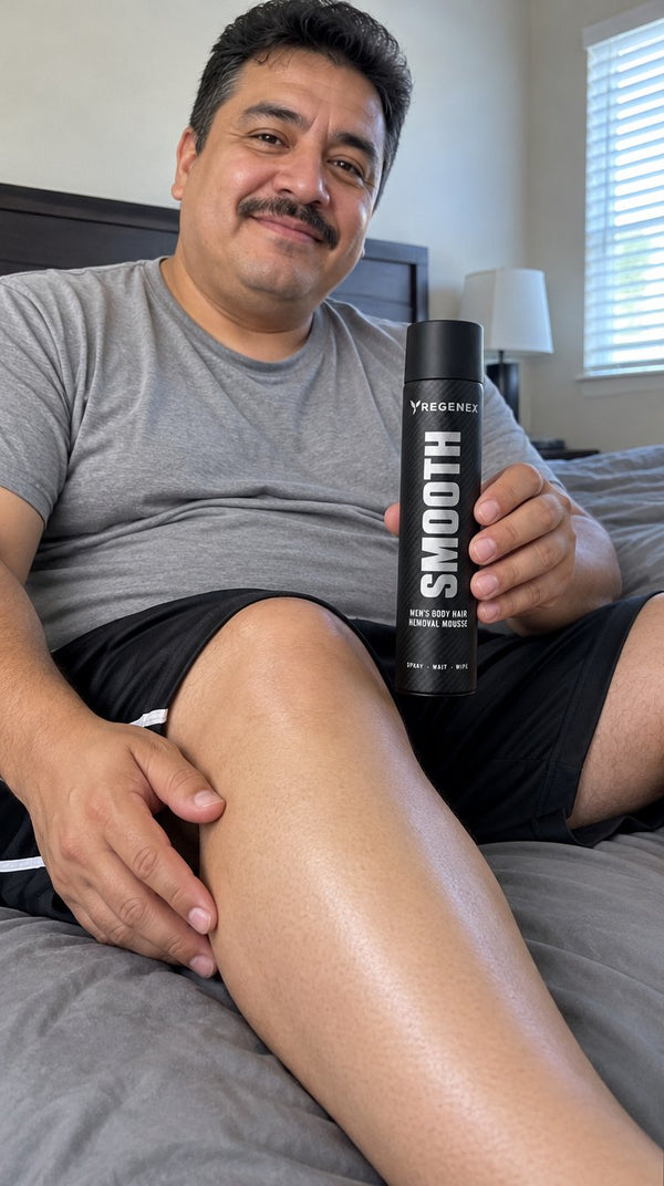 Regenex Men's Body Hair Removal Mousse