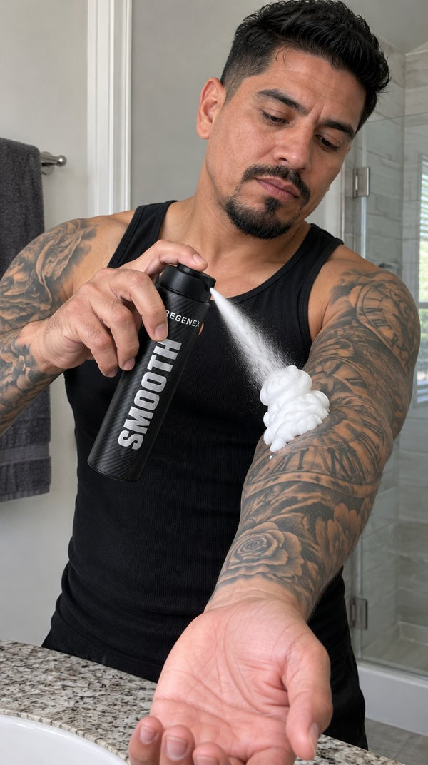 Regenex Men's Body Hair Removal Mousse