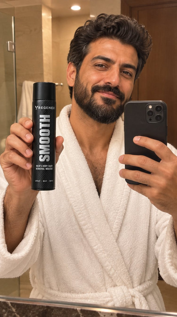 Regenex Men's Body Hair Removal Mousse