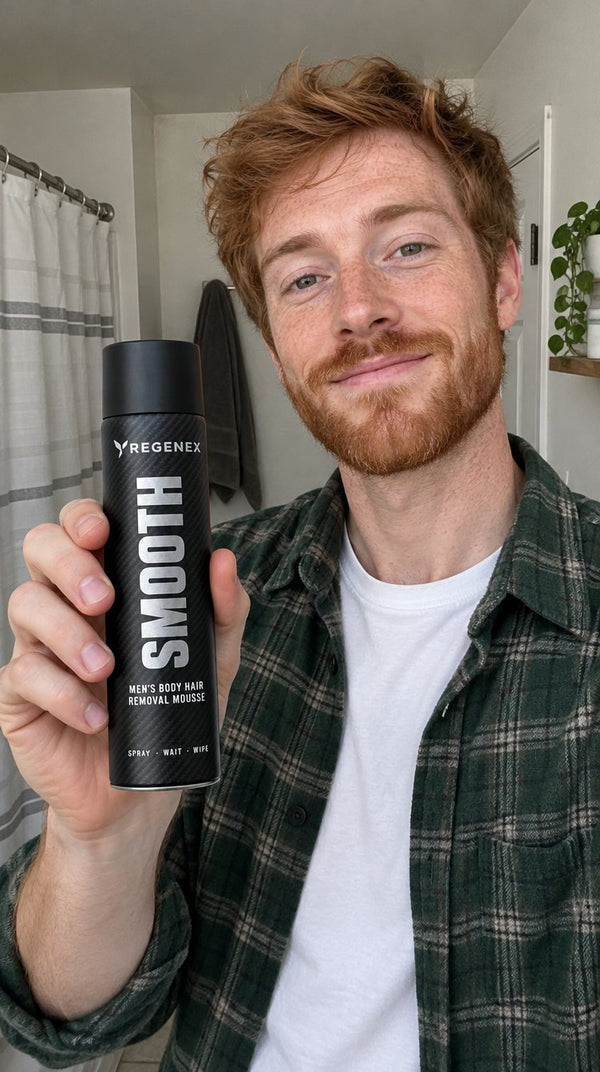 Regenex Men's Body Hair Removal Mousse