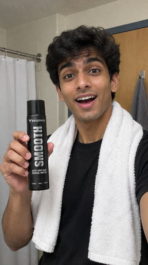 Regenex Men's Body Hair Removal Mousse