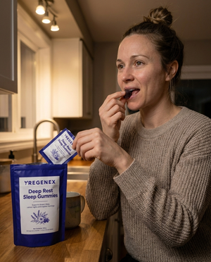 Deep Rest Sleep Gummies — Tear, chew, done