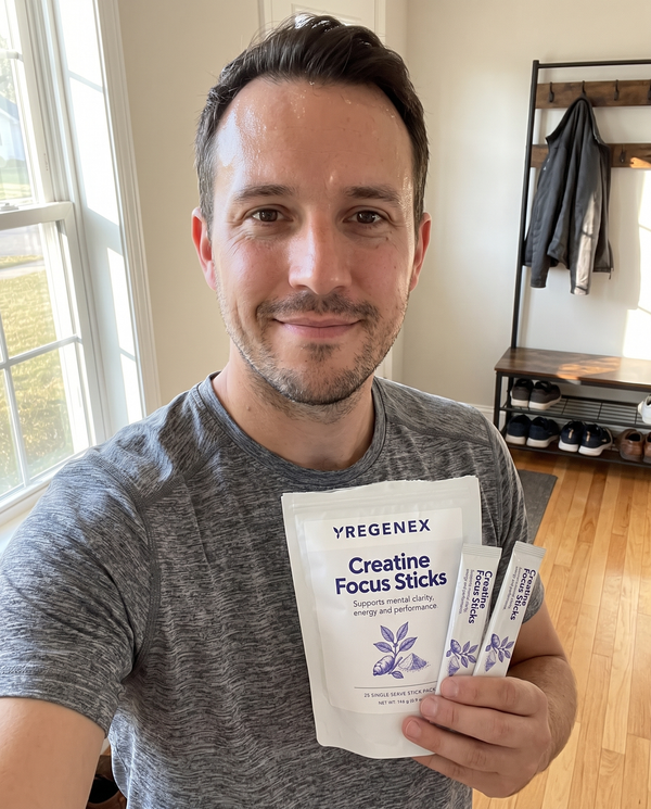 Creatine Focus Sticks After the morning walk