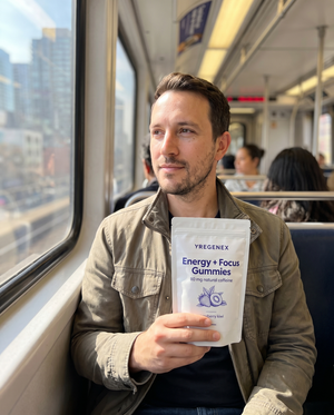 Energy + Focus Gummies On the commute